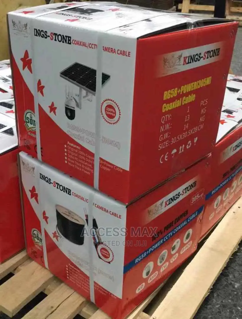 CCTV Camera Cable Coaxial Cable With Power by 305m