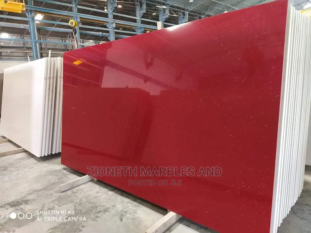 Italian Red Quartz Marble Slab