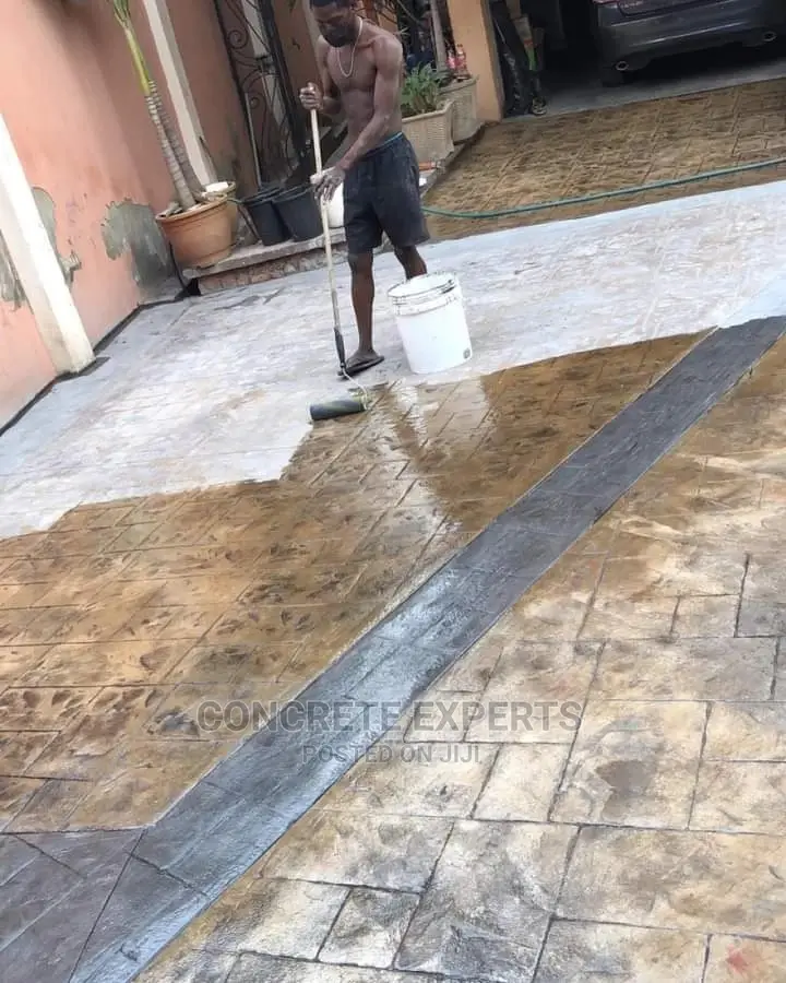 Ibeju Concrete Stamped Floor