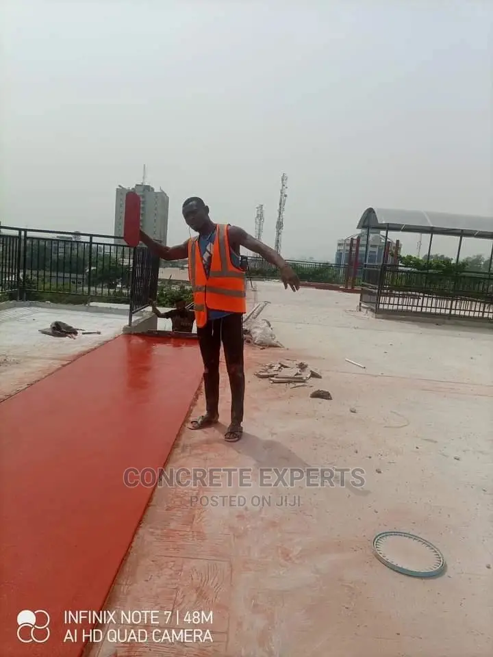 Outdoor Concrete Stamped Floor