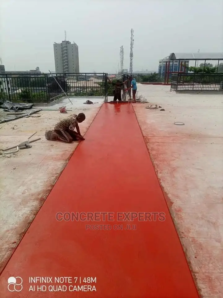 Outdoor Concrete Stamped Floor