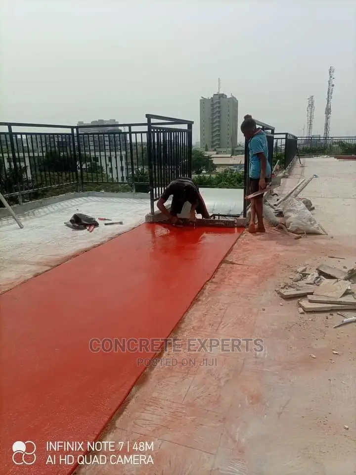 Outdoor Concrete Stamped Floor