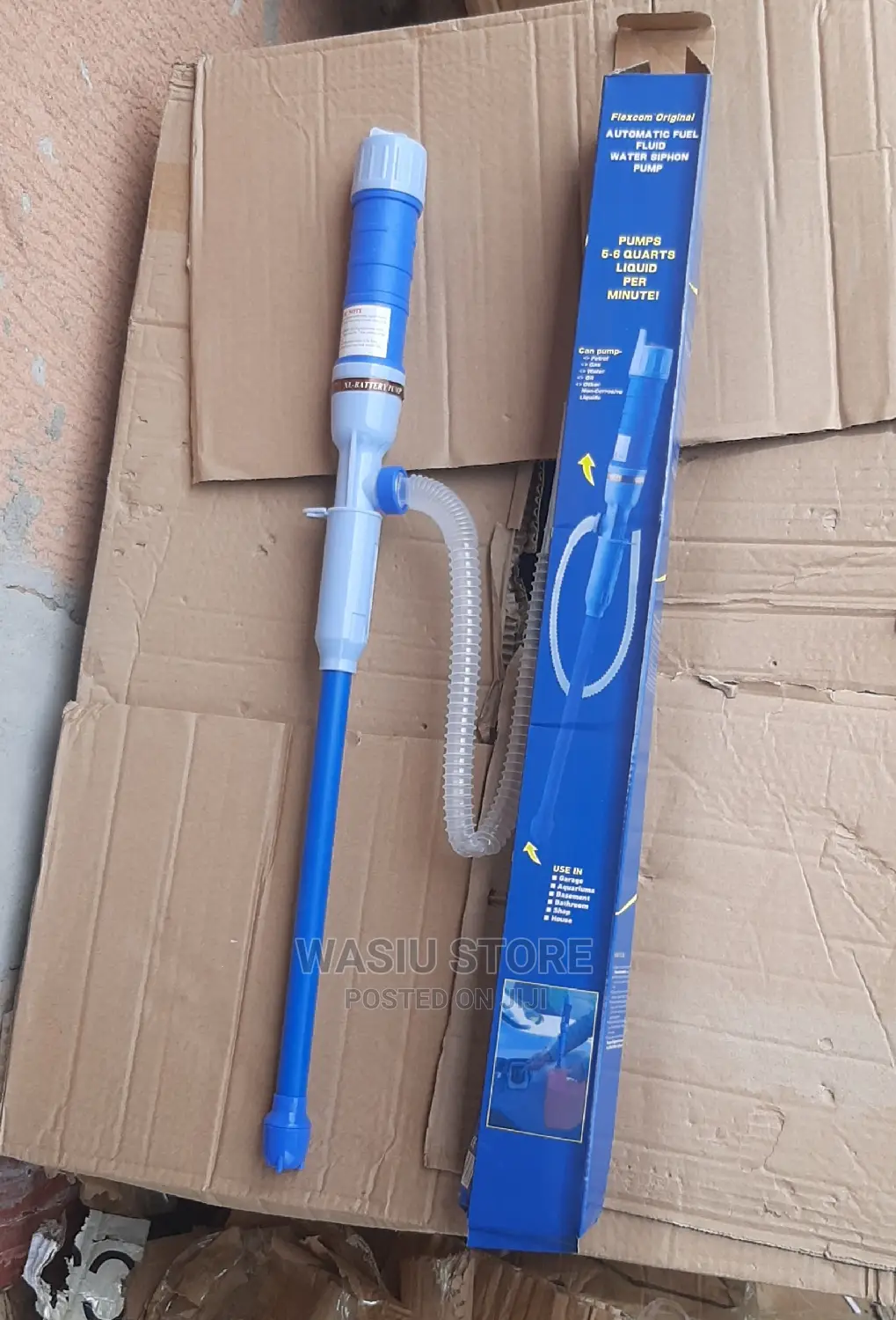 Automatic Fuel Fluid Water Siphon Pump