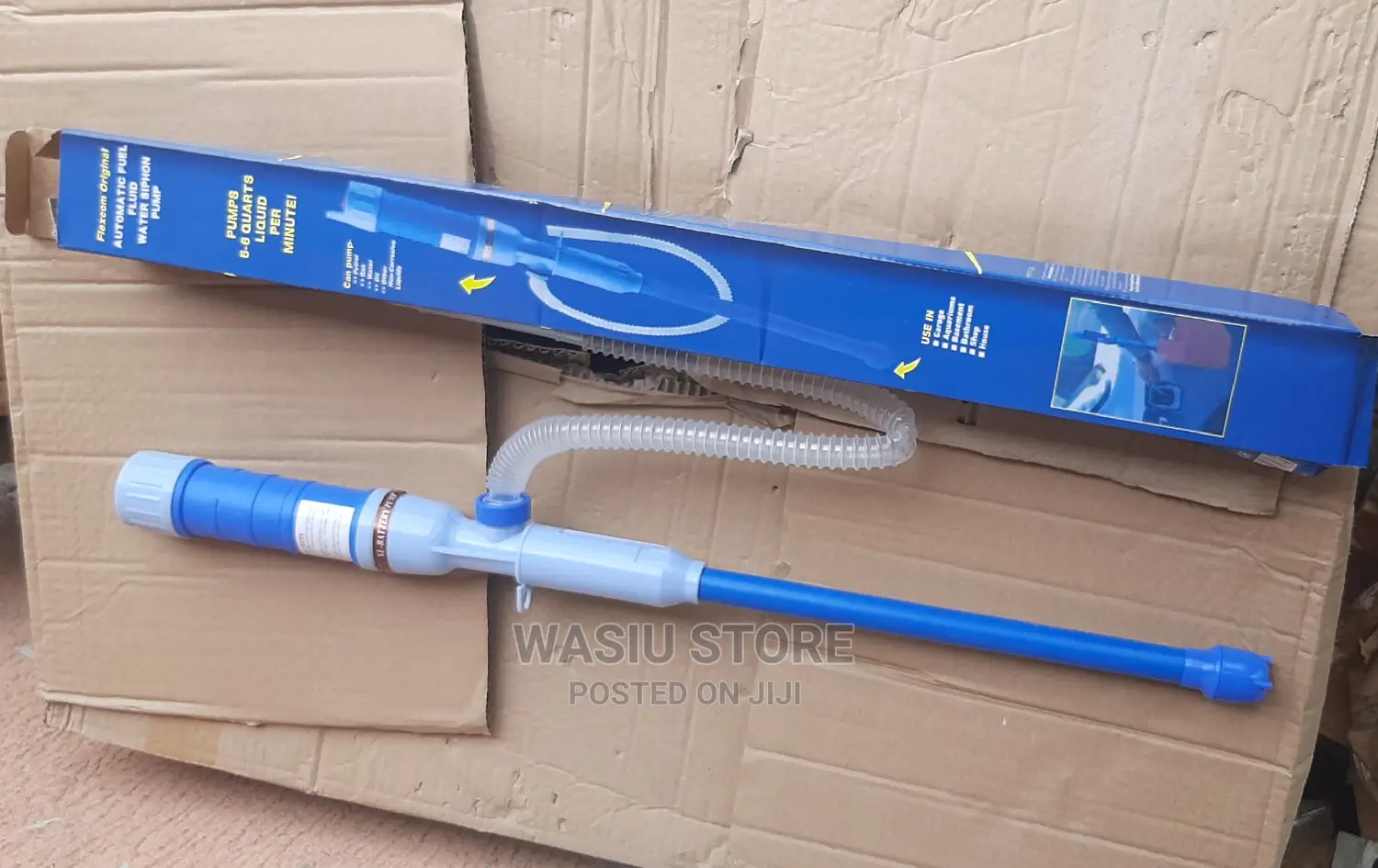Automatic Fuel Fluid Water Siphon Pump