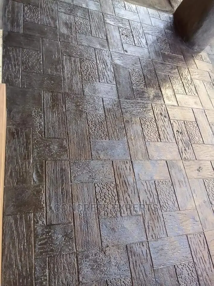 Davido Concrete Stamped Floor