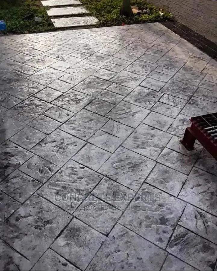 Davido Concrete Stamped Floor
