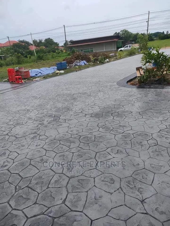 Detailed Concrete Stamped Floors