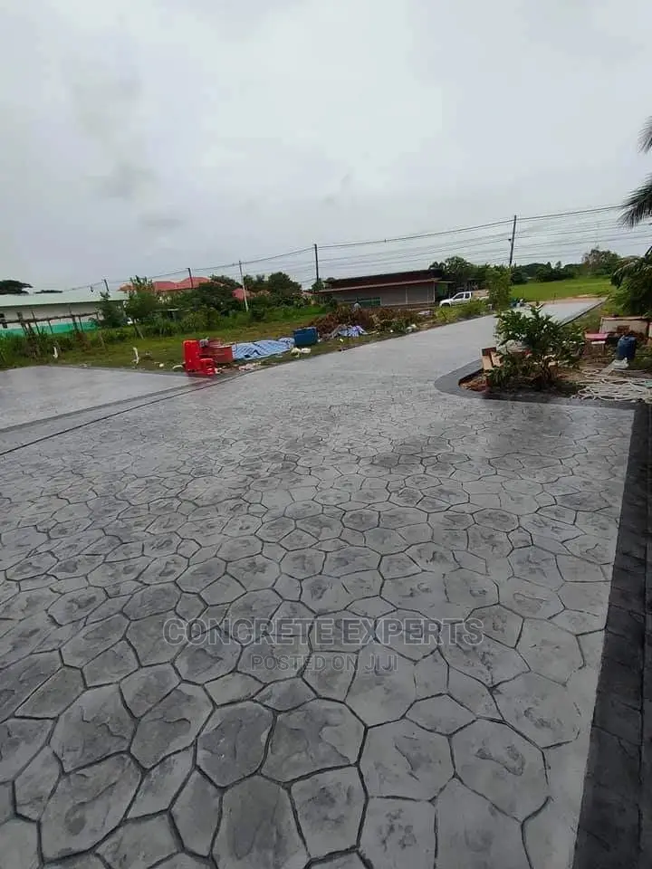 Detailed Concrete Stamped Floors