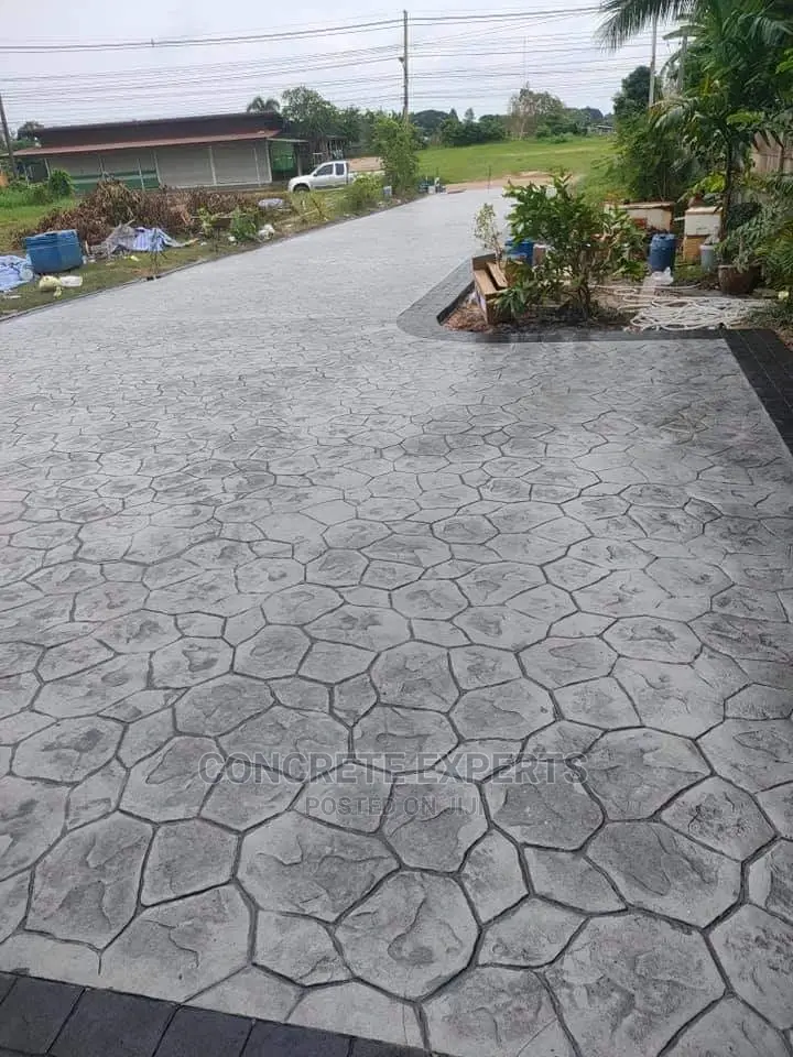 Detailed Concrete Stamped Floors