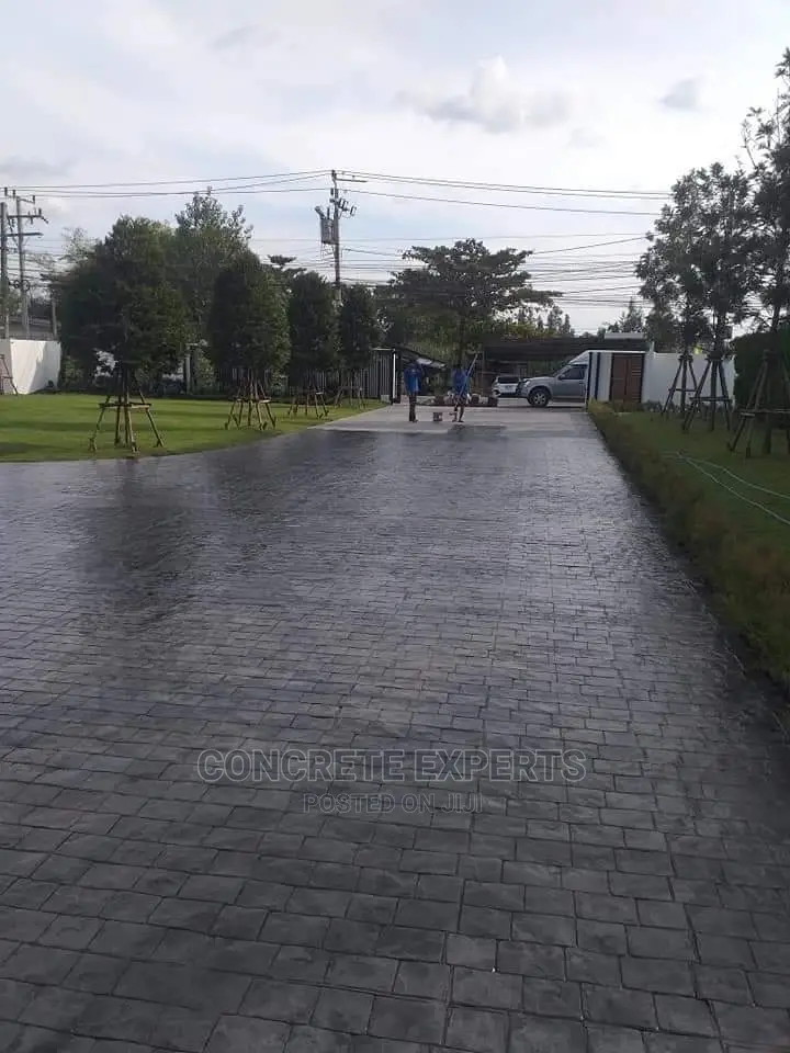 Elegant Concrete Stamped Floors