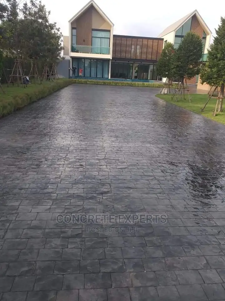 Elegant Concrete Stamped Floors