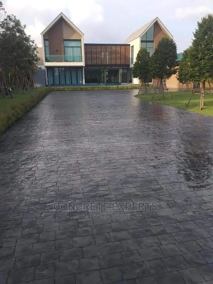 Elegant Concrete Stamped Floors
