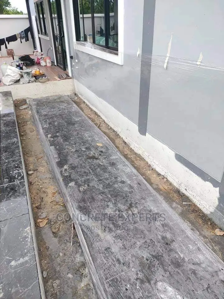 We Too Sabi Concrete Stamped Floor