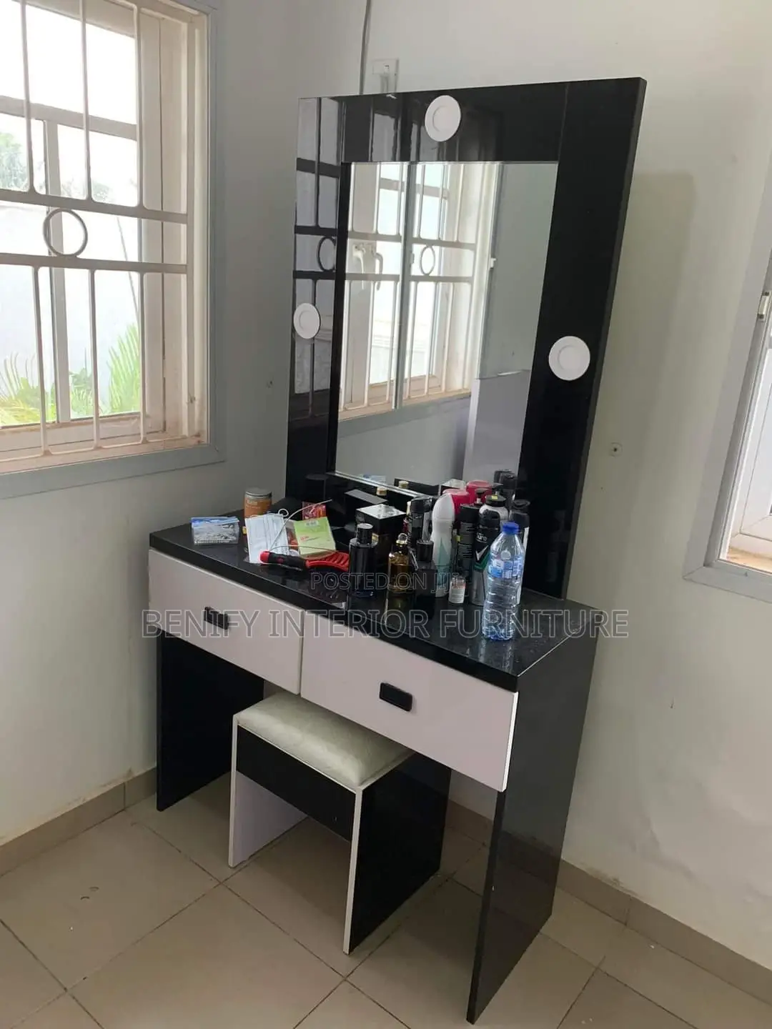 Wooden Dressing Mirror