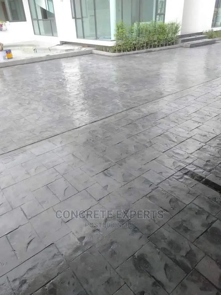 Portable Concrete Stamped Floors