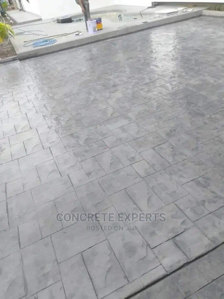 Portable Concrete Stamped Floors