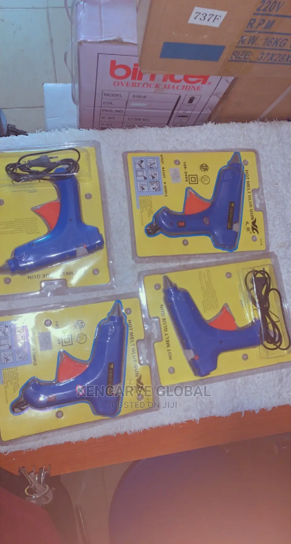 Glue Gun Is Handheld Device