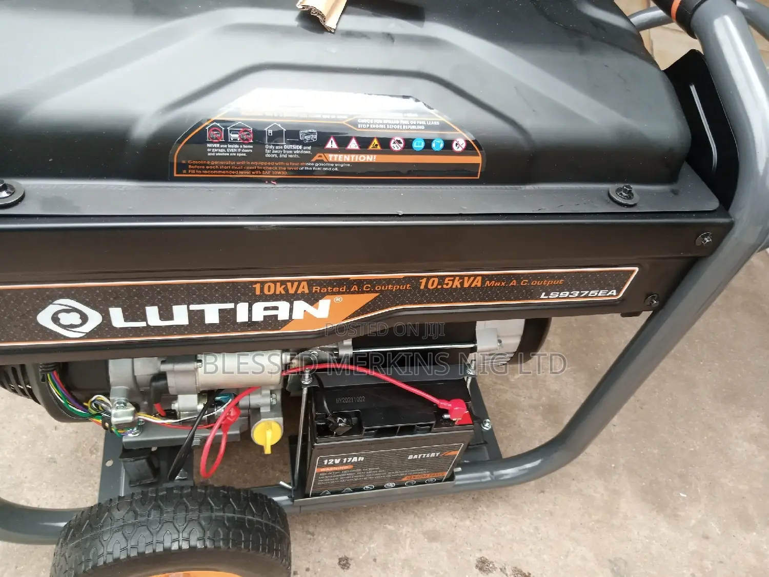 Lutian Petrol Generator 10.5kva