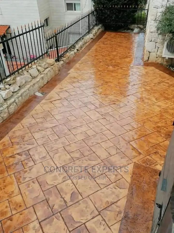 Italian Concrete Stamped Floors