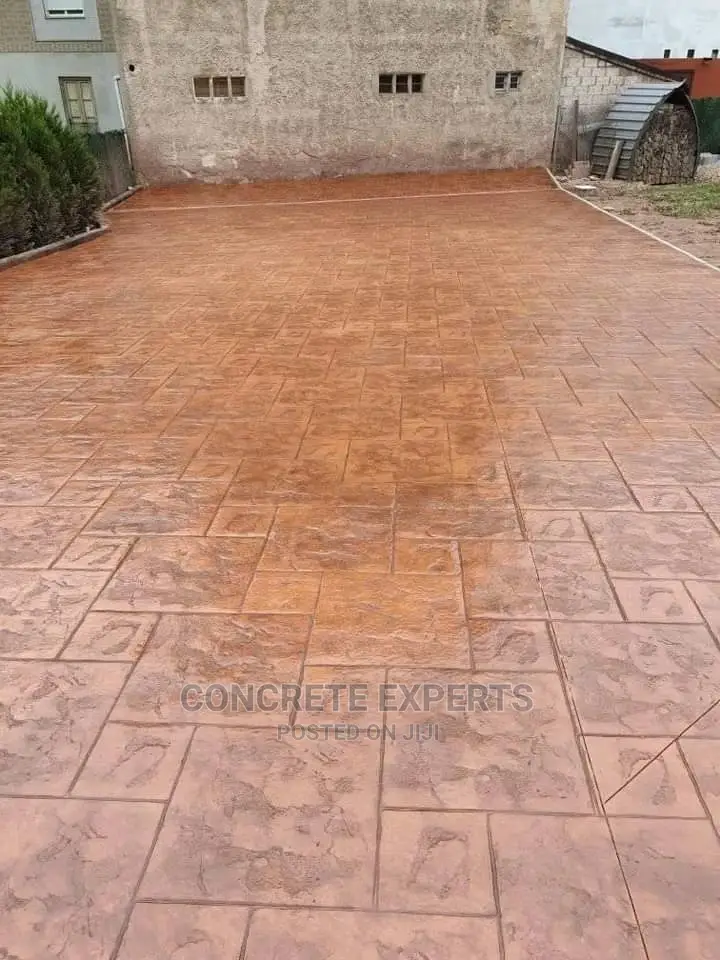 Italian Concrete Stamped Floors
