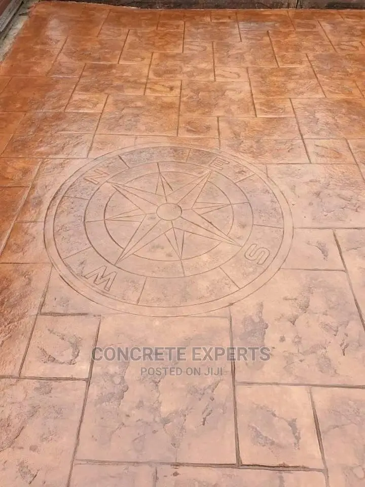Italian Concrete Stamped Floors