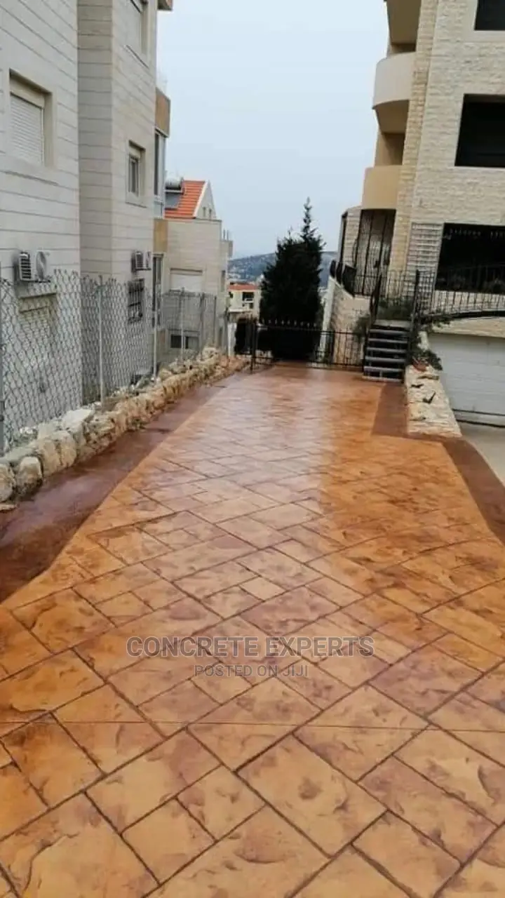Italian Concrete Stamped Floors
