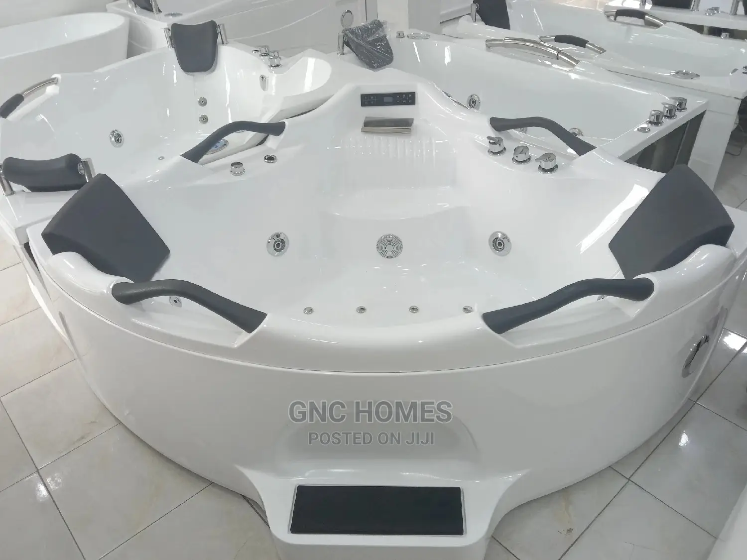 Double Head Jacuzzi Tub England Standard
