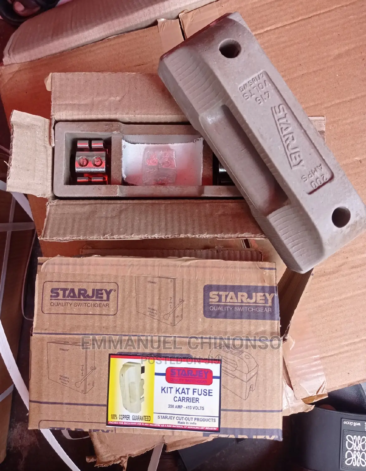 200a Starjey Fuse and Base