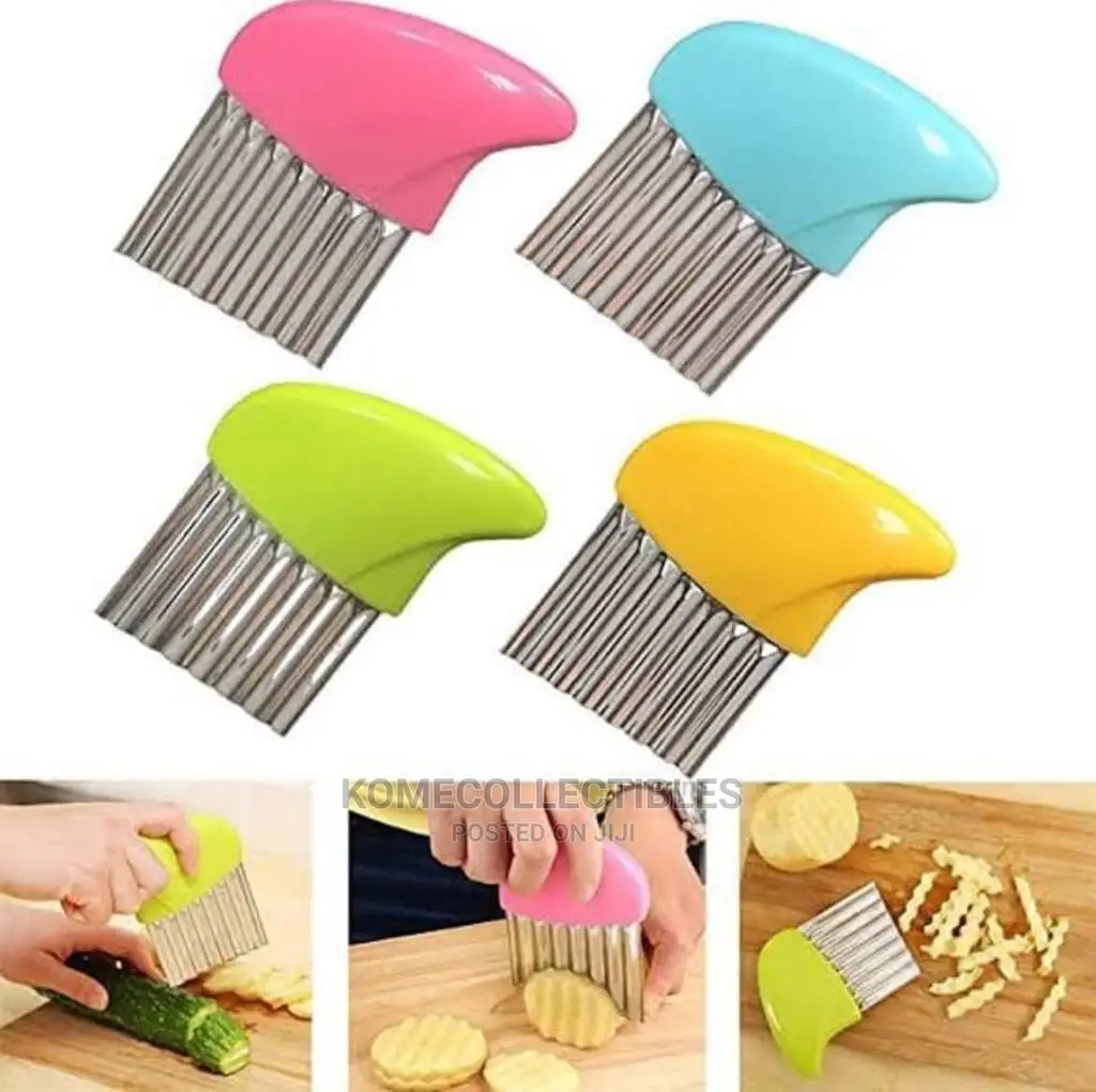 Wavy Cutter For Potatoes And Salad Dressing