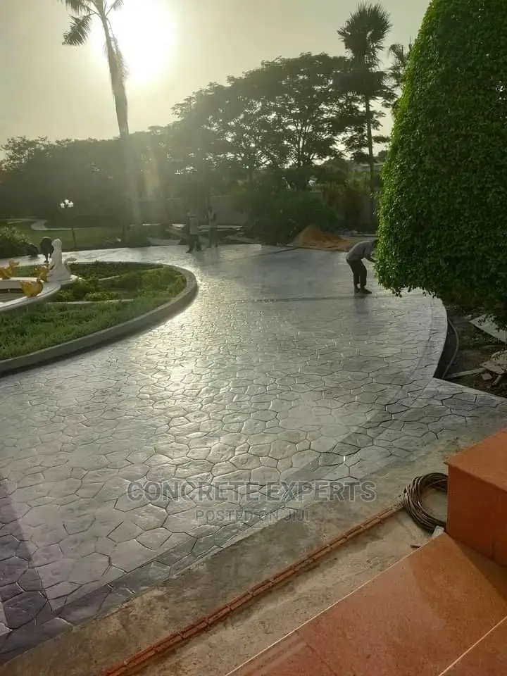 Mazi Concrete Stamped Floor