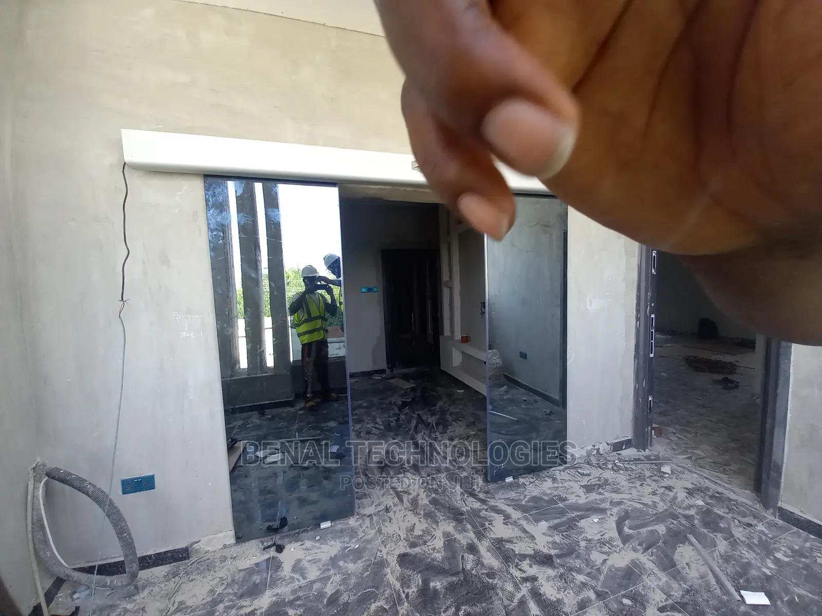 High Standard Entrance Automatic Sliding Door Ikeja