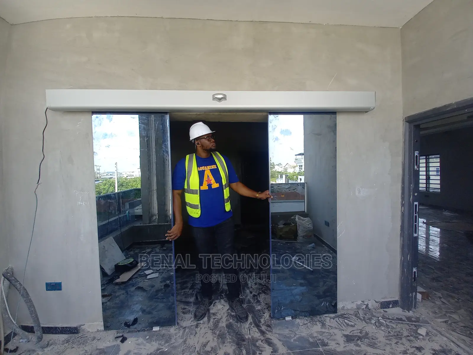 Durable Automatic Entrance Sliding Door Ikeja