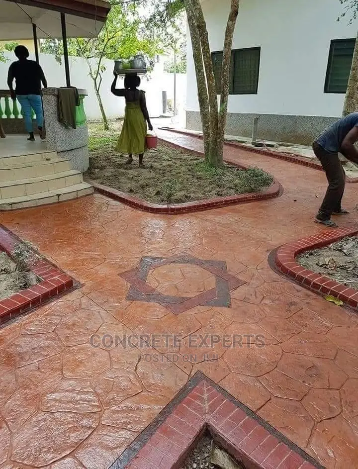 Paving Concrete Stamped Floors