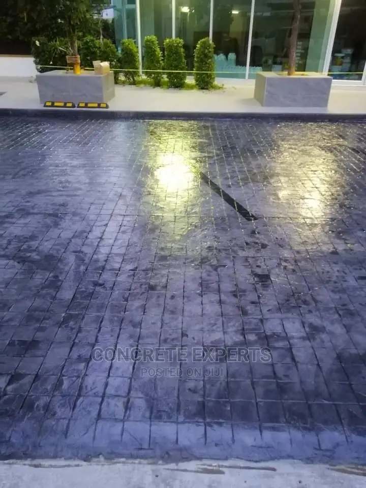 Pace Setters Stamped Concrete Floor