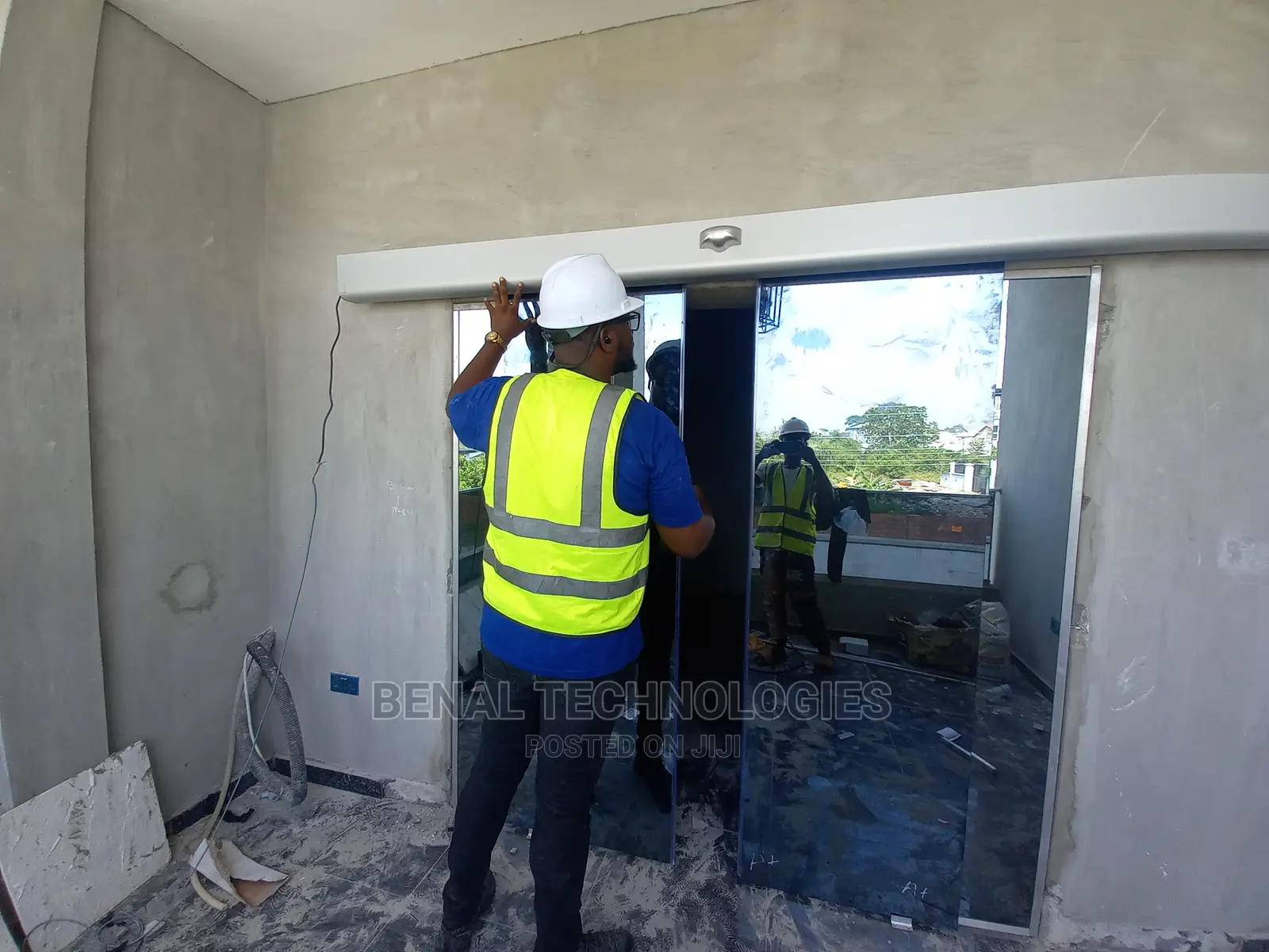 Very Durable Entrance Automatic Sliding Door Ketu