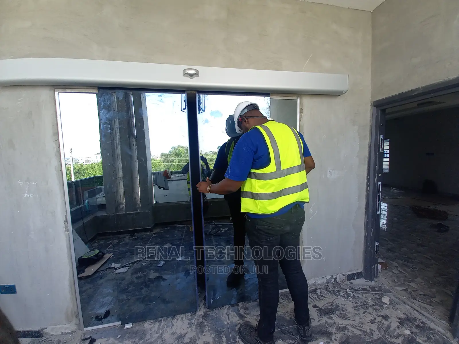 Durable Automatic Entrance Sensor Door Agege