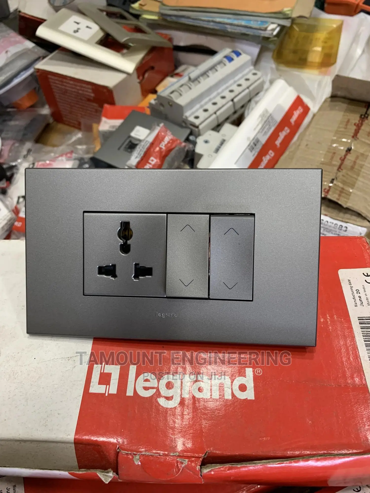 Legrand Colour Switch and Socket