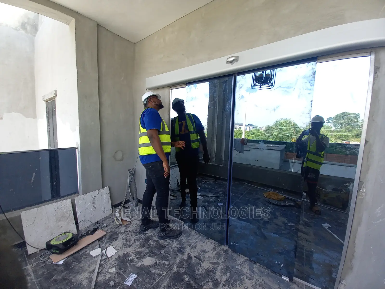 Affordable Entrance Automatic Sensor Door Eko Atlantic