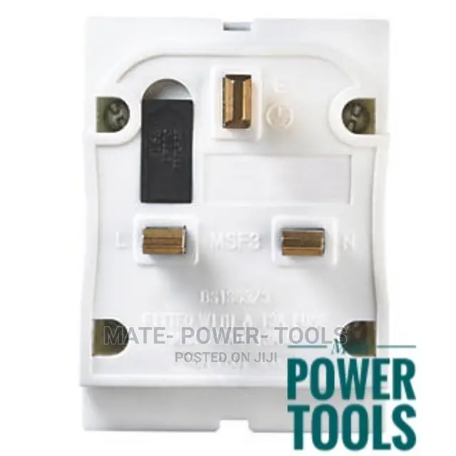 Masterplug 13A Fused 3-way Plug Adaptor