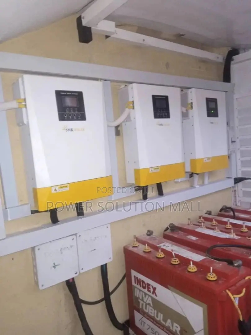 15kva (3pcs of 5kva Parallel) Solar Solution Installation