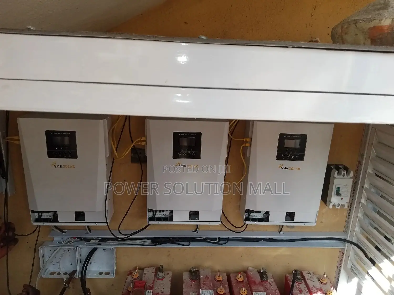 15kva (3pcs of 5kva Parallel) Solar Solution Installation