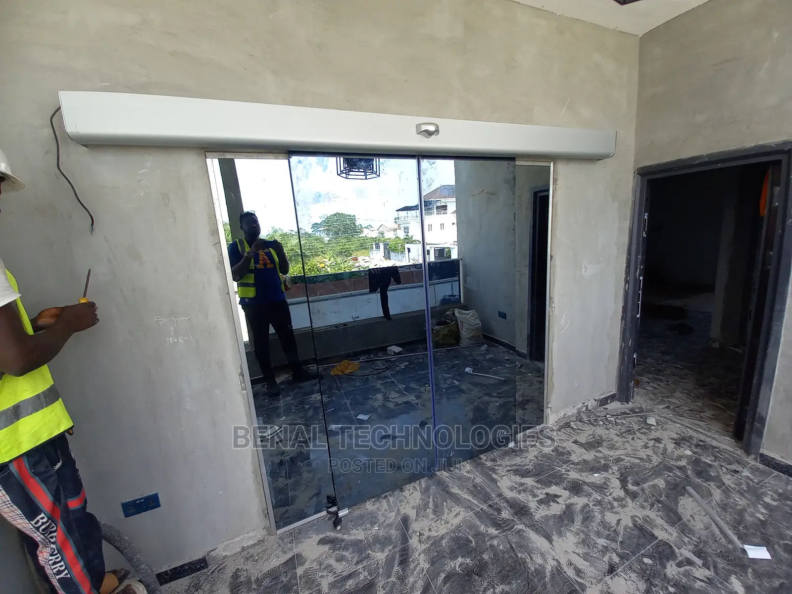 Durable Entrance Automatic Sliding Door Maryland