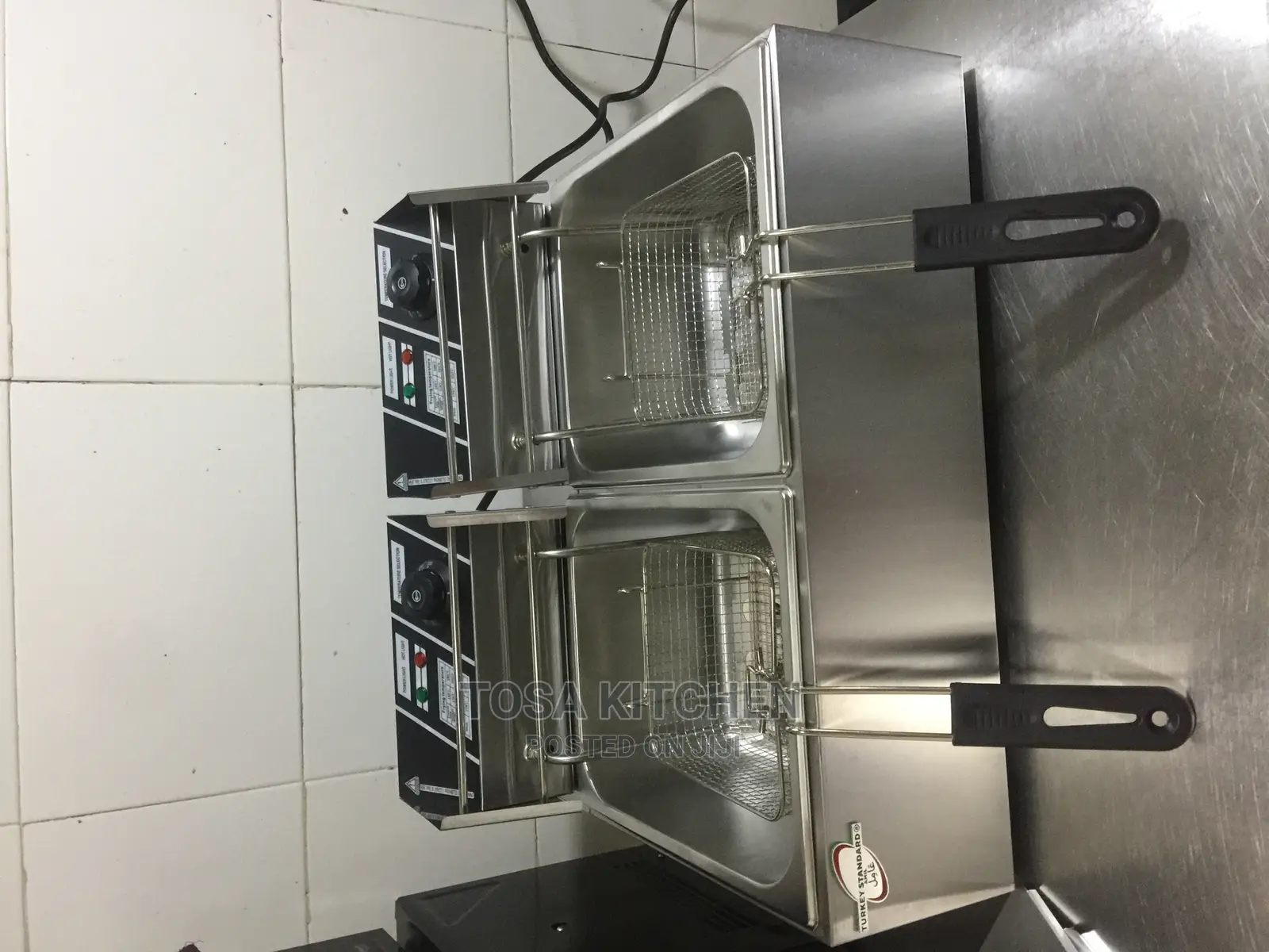 Electric Deep Fryer 2 Baskets