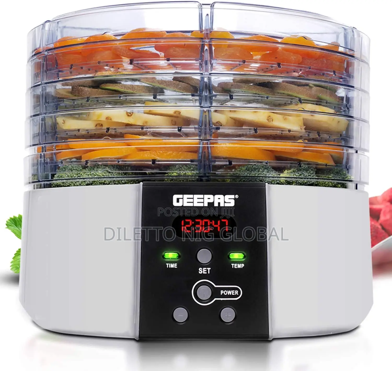 Geepas 5 Tier Digital Food Dehydrator