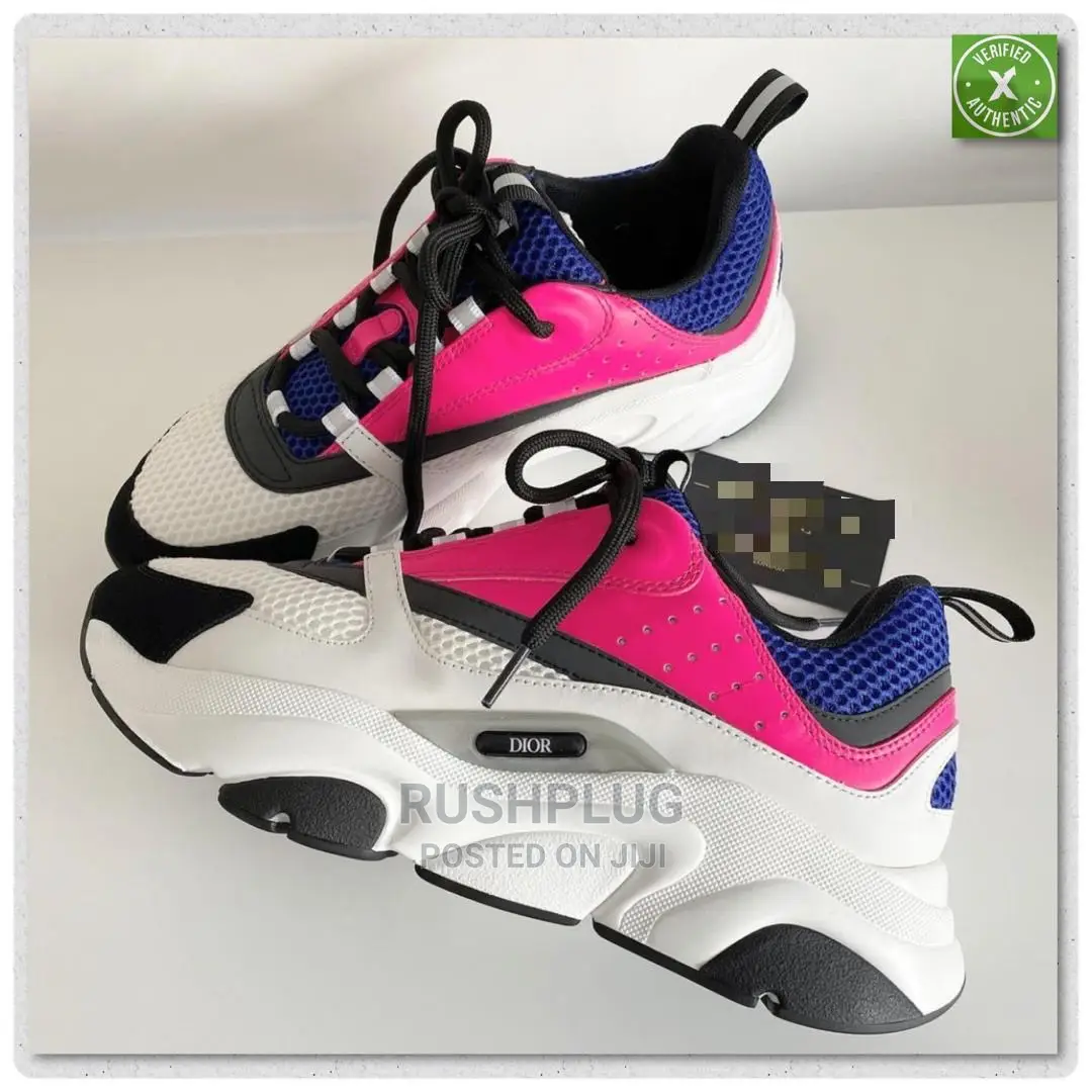 New CHRISTIAN Dior Bb2 “Pink/Blue”Sneakers