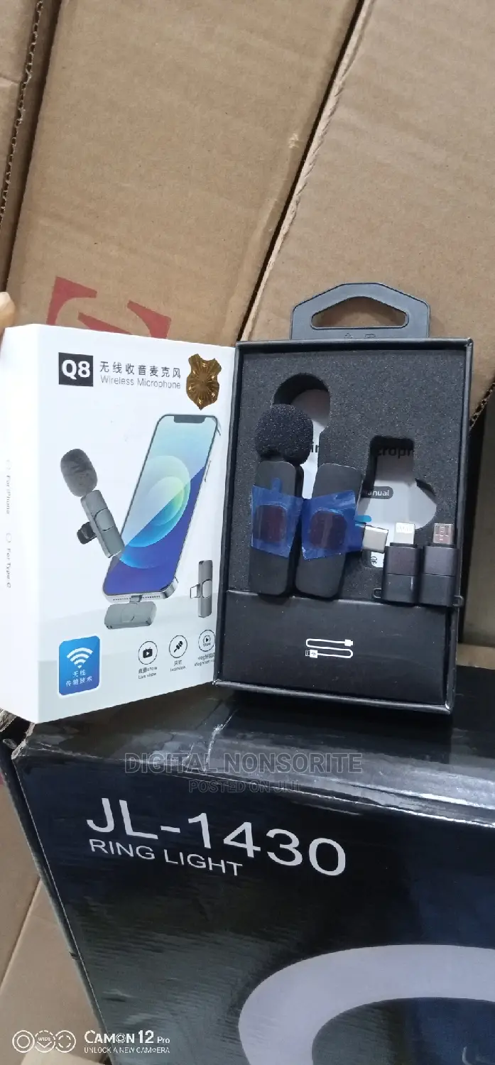 Q8 Mobile Phone Wireless Microphone