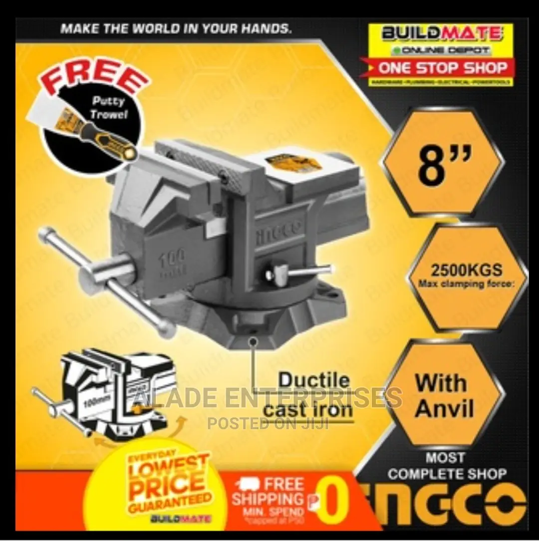 Bench Vice 8'' Ingco Hbv088