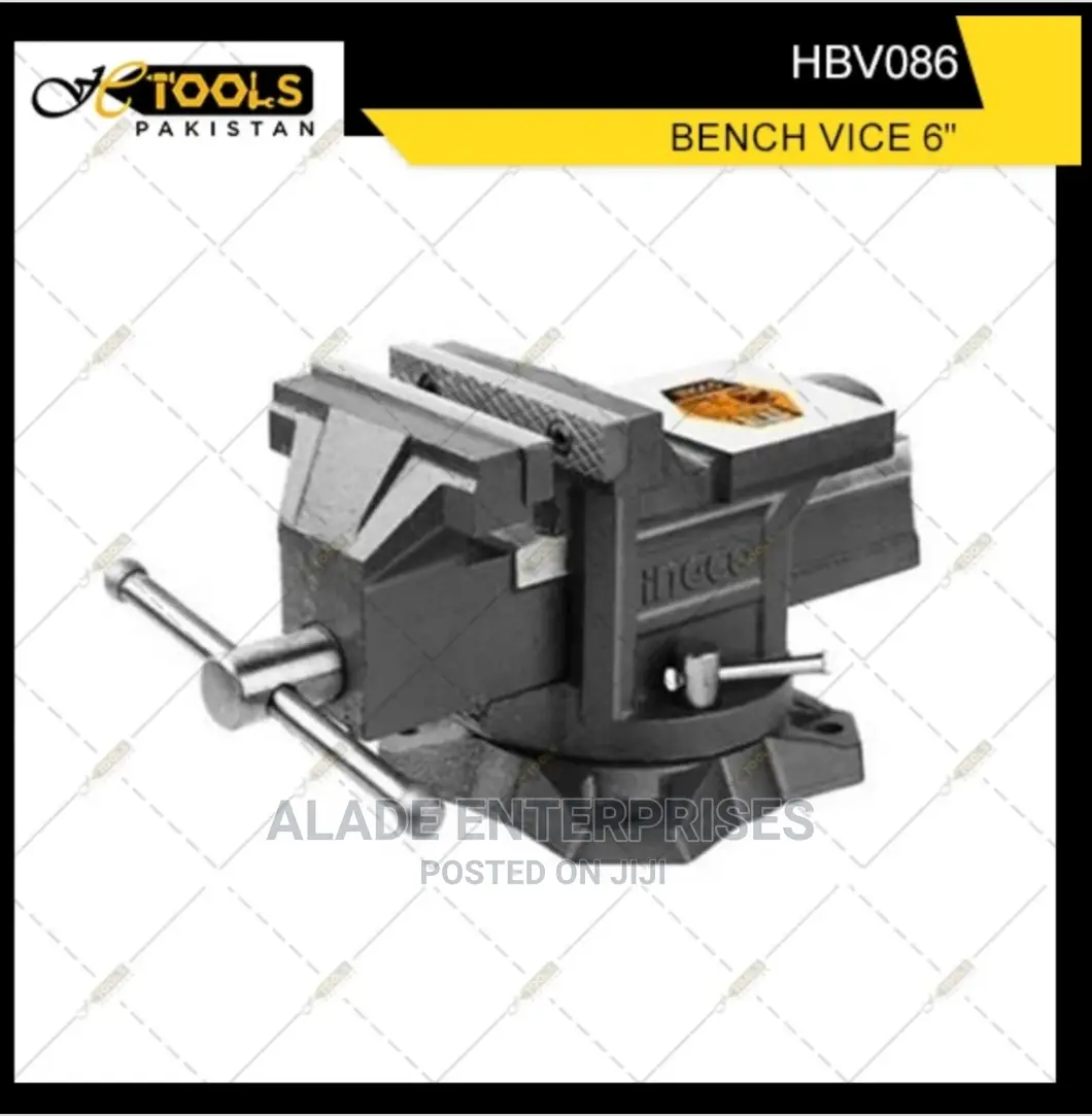 6′′ Bench Vice 1600kgs Brand Ingco – Hbv086