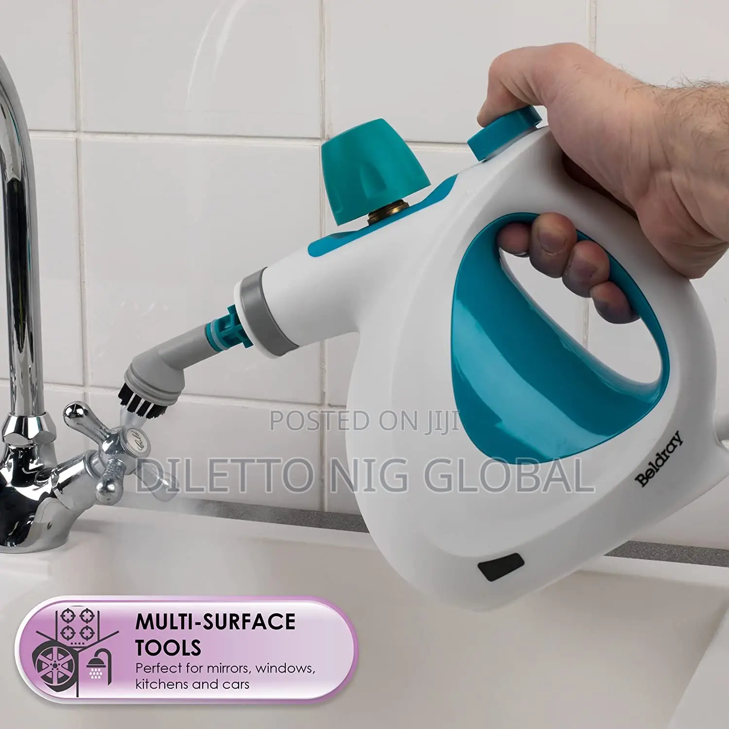 Beldray 10-in-1 Handheld Steam Cleaner
