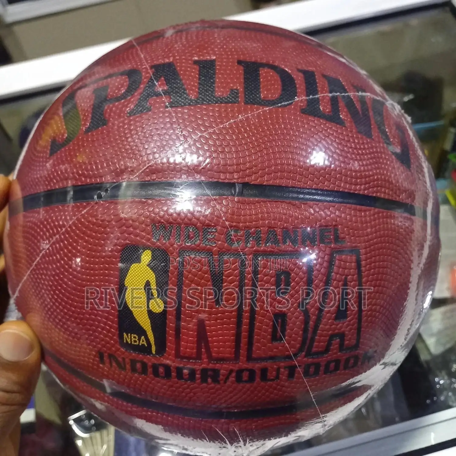 Spalding Wide Channel Basketball NBA Grip Control In/Outdoor